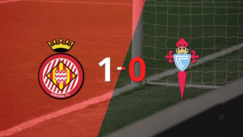 Con un solo tanto, Girona derrotó a Celta en el estadio Municipal de Montilivi
