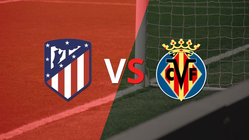 Atlético de Madrid vence 2 a 1 a Villarreal