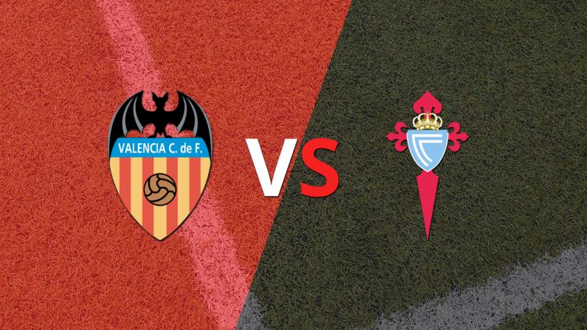 Valencia y Celta se miden por la fecha 14