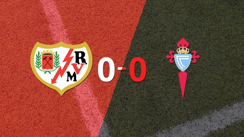 Rayo Vallecano y Celta no se sacaron ventaja y terminaron sin goles