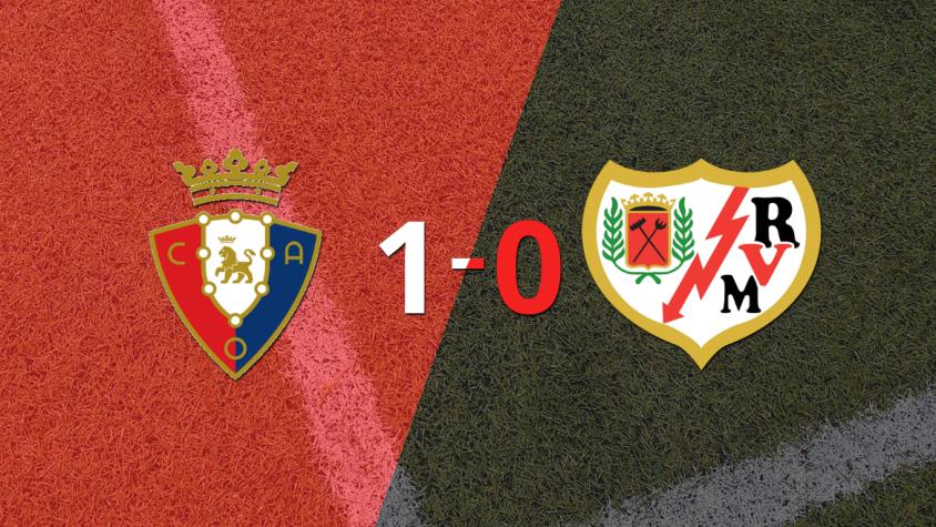 Osasuna derrotó en casa 1-0 a Rayo Vallecano