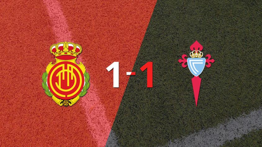Mallorca y Celta empataron 1 a 1