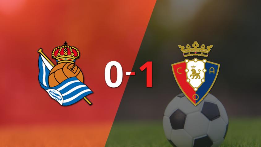 Real Sociedad cayó frente a Osasuna 1-0 con un gol de Ante Budimir