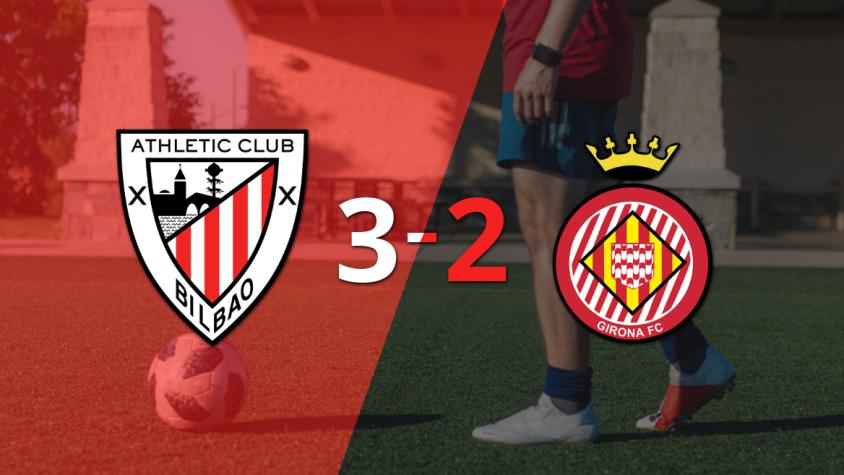 Con dos goles de Álex Berenguer, Athletic Bilbao venció a Girona