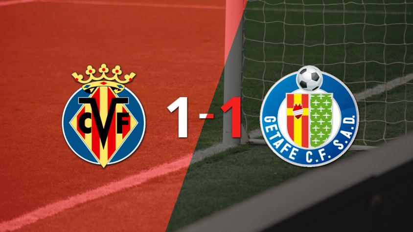 Villarreal y Getafe se repartieron los puntos en un 1 a 1