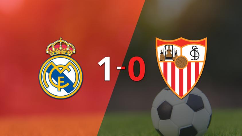 Real Madrid le ganó a Sevilla por 1 a 0