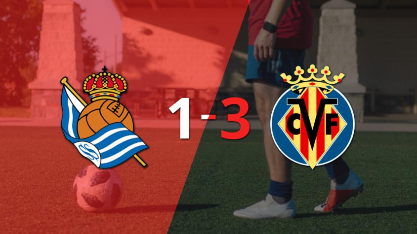 Santi Comesaña marca un doblete en la victoria 3-1 de Villarreal ante Real Sociedad