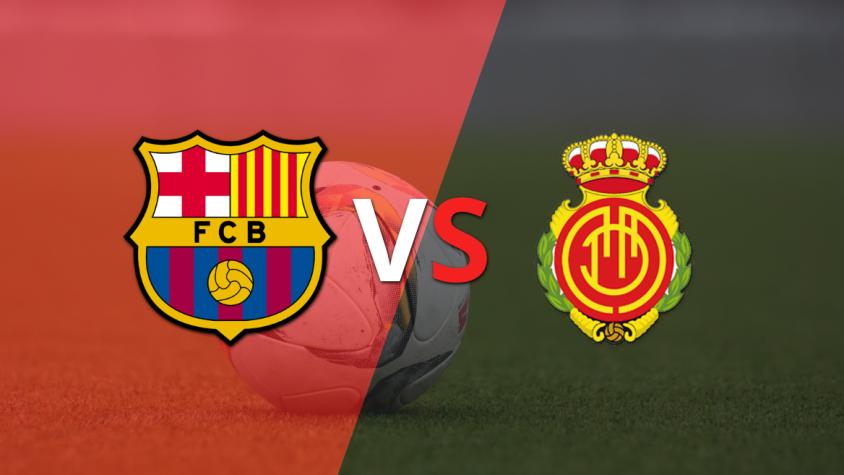 Barcelona se impone ante Mallorca con un marcador 1-0 en el estadio Estadio Olímpico Lluís Companys