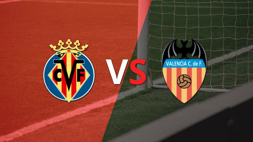 Villarreal se adelanta 1 a 0 frente a Valencia