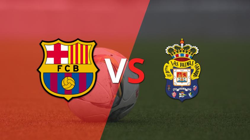 Barcelona se impone ante UD Las Palmas con un marcador 1-0 en el estadio Estadio Olímpico Lluís Companys