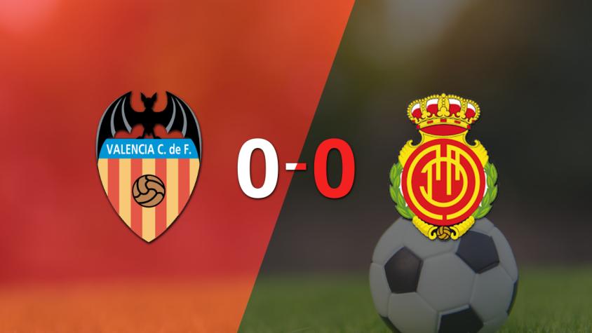 No hubo goles en el empate entre Valencia y Mallorca