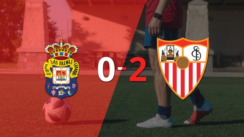 Sevilla fue superior y venció por dos goles a UD Las Palmas en el estadio Gran Canaria