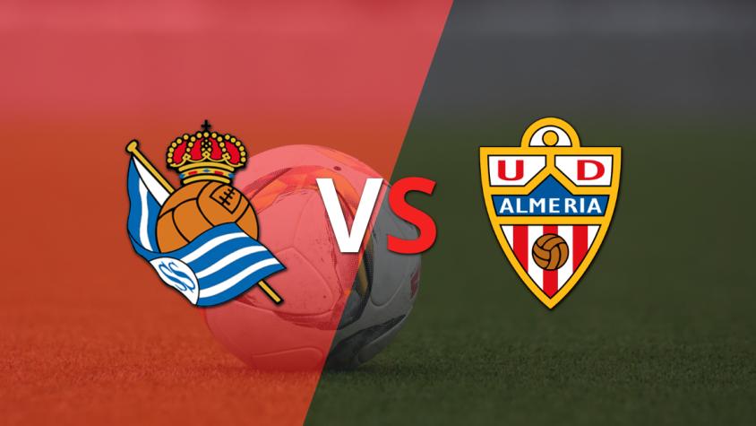 Almería puso el empate 2 a 2 ante Real Sociedad