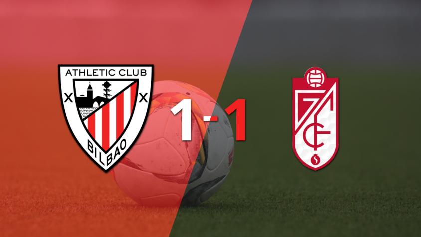 Athletic Bilbao y Granada igualaron 1 a 1