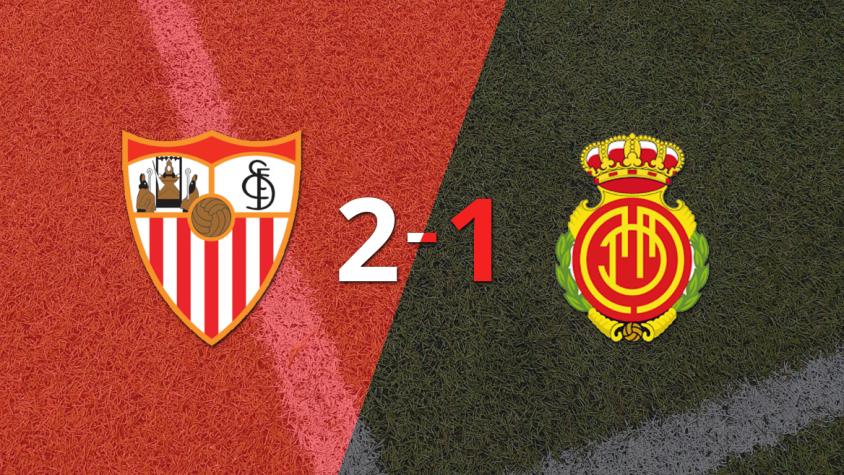 Sevilla obtiene una victoria 2-1 contra Mallorca
