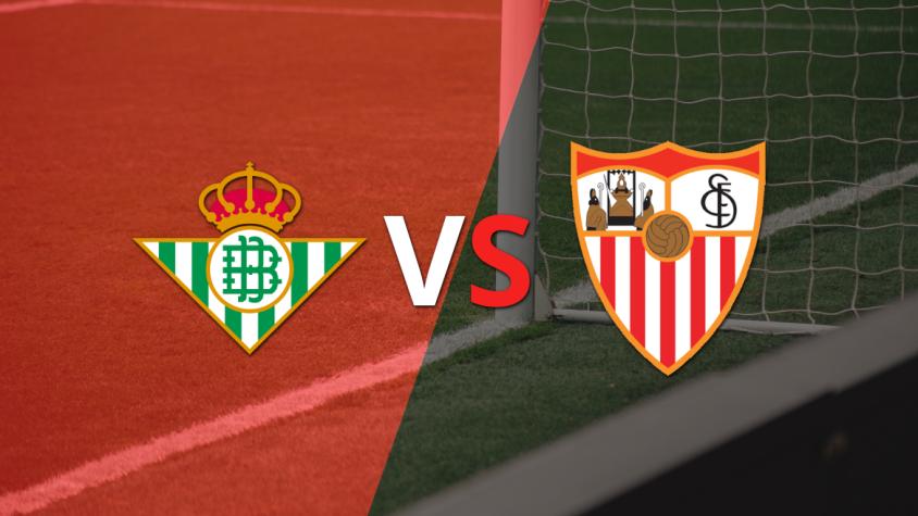¡Arranca la etapa complementaria! Betis lleva la ventaja con un marcador 1-0 sobre Sevilla