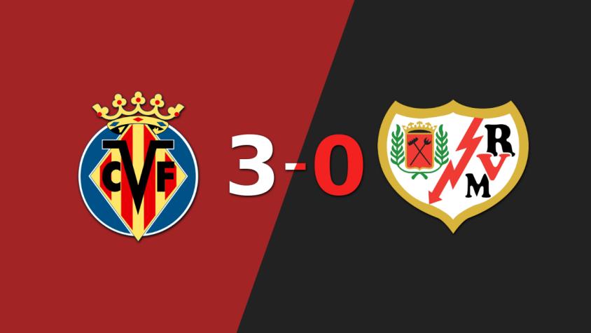 Villarreal goleó 3-0 a Rayo Vallecano con doblete de Alexander Sorloth