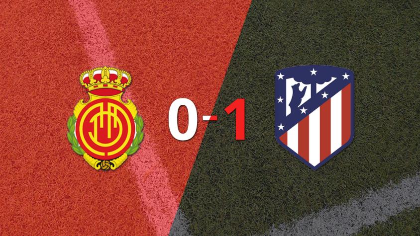 Atlético de Madrid ganó por 1-0 a Mallorca con el gol de Rodrigo Riquelme