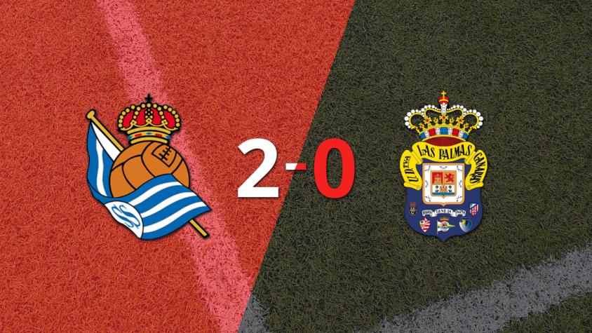 Real Sociedad deja a UD Las Palmas en cero con un triunfo 2-0 