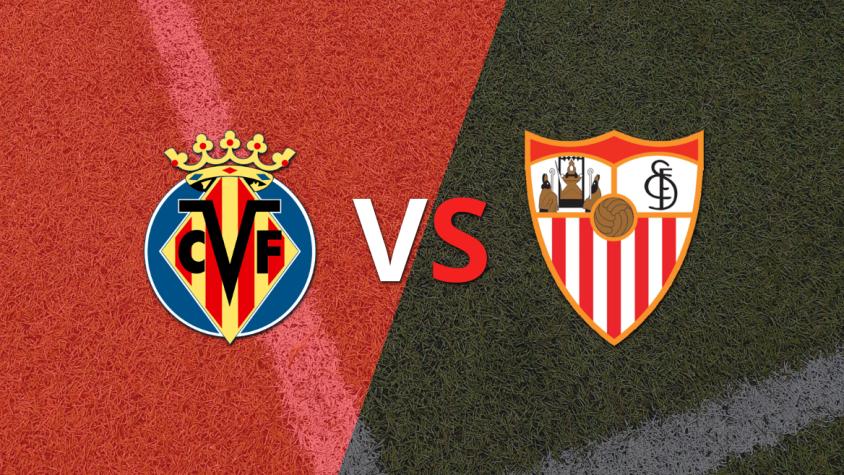 Inicia el partido entre Villarreal y Sevilla