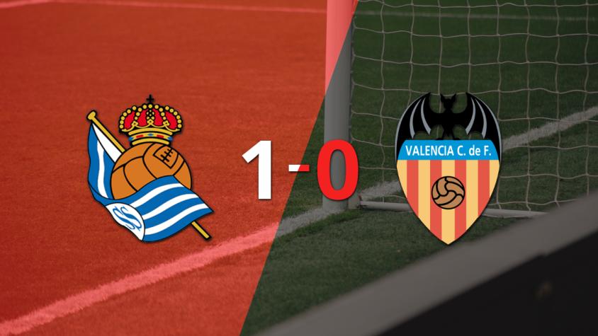 Valencia perdió 1-0 ante Real Sociedad