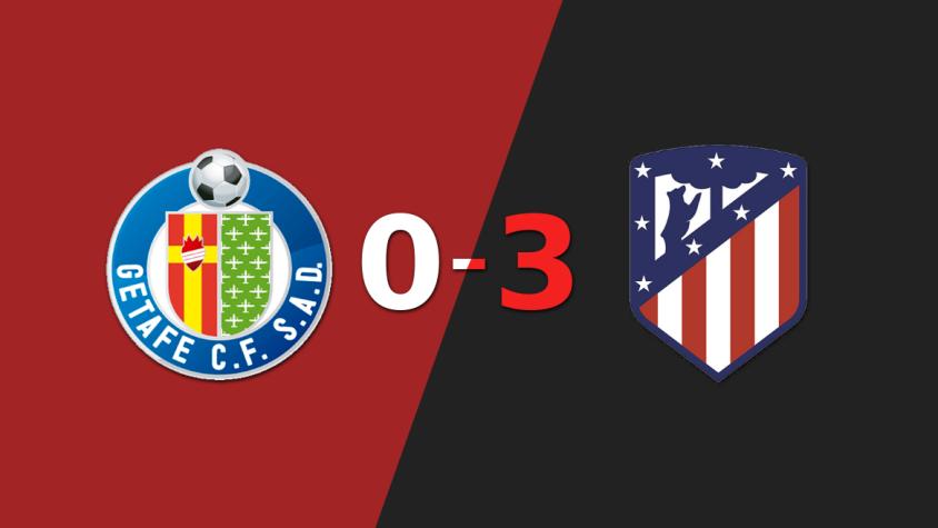 Con triplete de Antoine Griezmann, Atlético de Madrid goleó a Getafe 3-0
