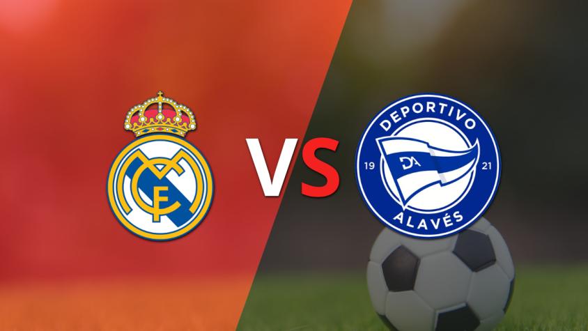 Arrancan las acciones del duelo entre Real Madrid y Alavés