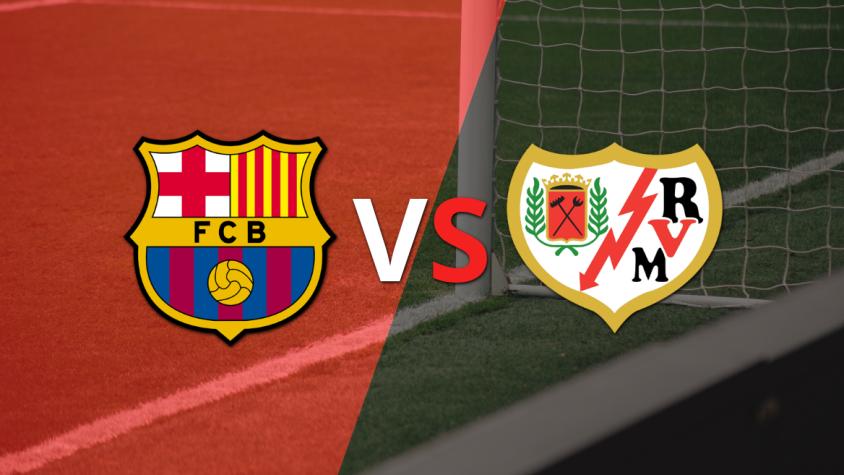 Rayo Vallecano se enfrentará a Barcelona por la fecha 37