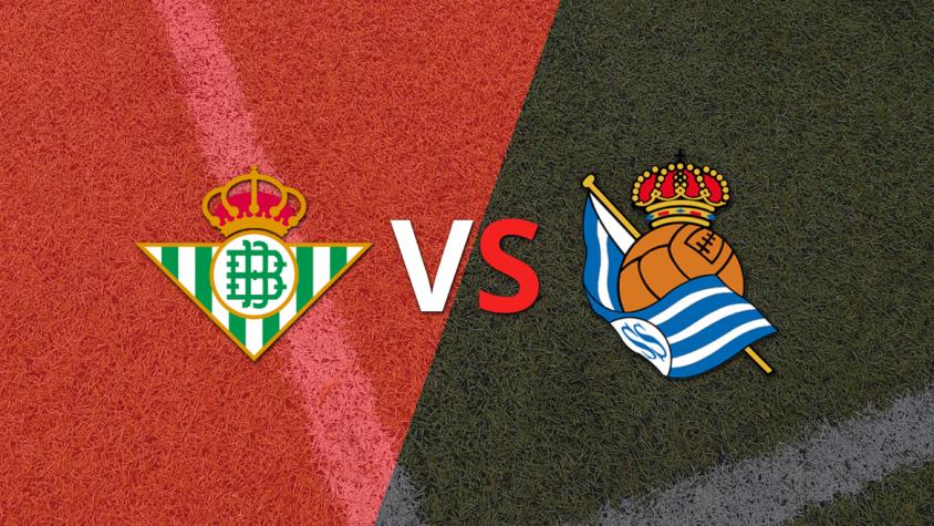 Betis se enfrenta ante la visita Real Sociedad por la fecha 37
