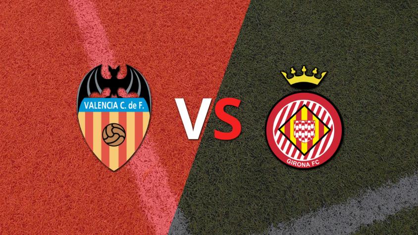 Inicia el partido entre Valencia y Girona