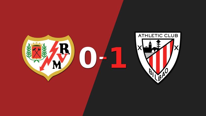 A Athletic Bilbao no le sobró nada, pero venció a Rayo Vallecano por 1 a 0