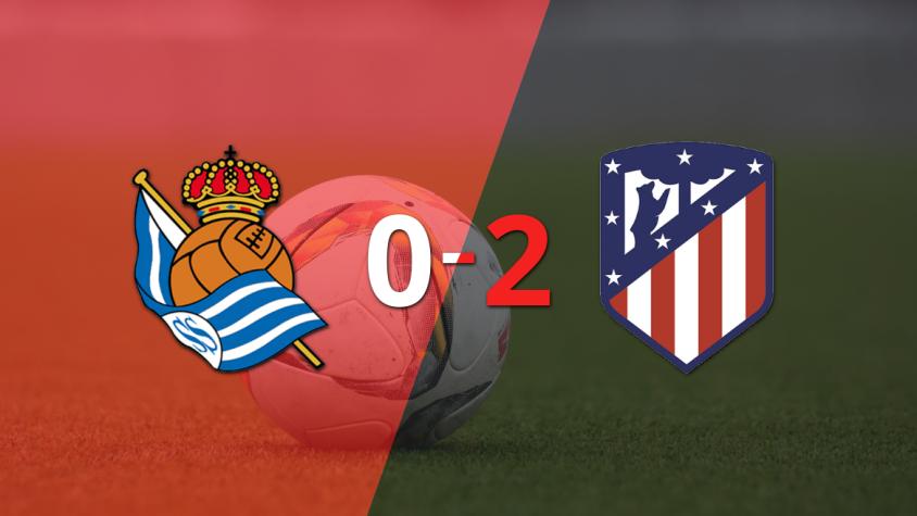 Atlético de Madrid domina y gana con un sólido 2-0 a Real Sociedad