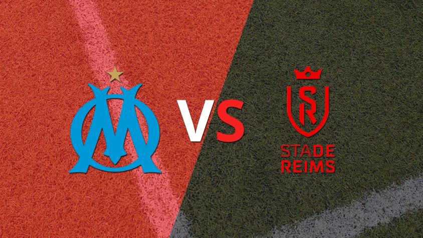 Olympique de Marsella y Stade de Reims se enfrentan por la Fecha 1
