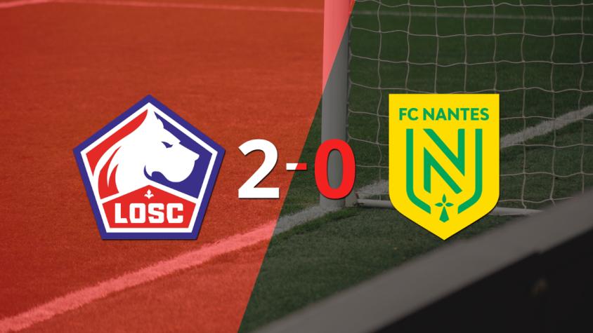 En su casa, Lille le ganó a Nantes por 2-0