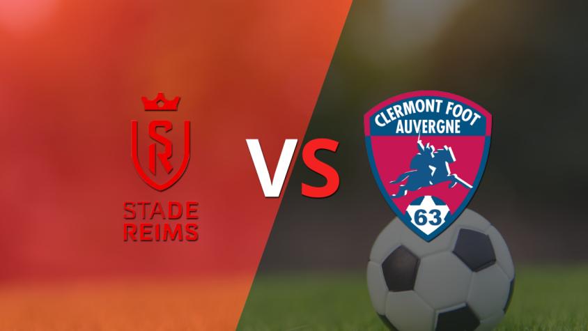 Stade de Reims le gana a 2 a 0 a Clermont Foot