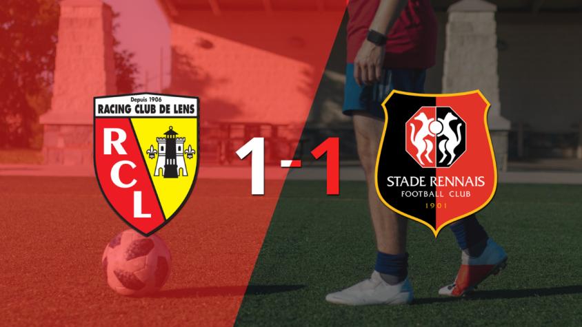 Stade Rennes empató 1-1 en su visita a Lens