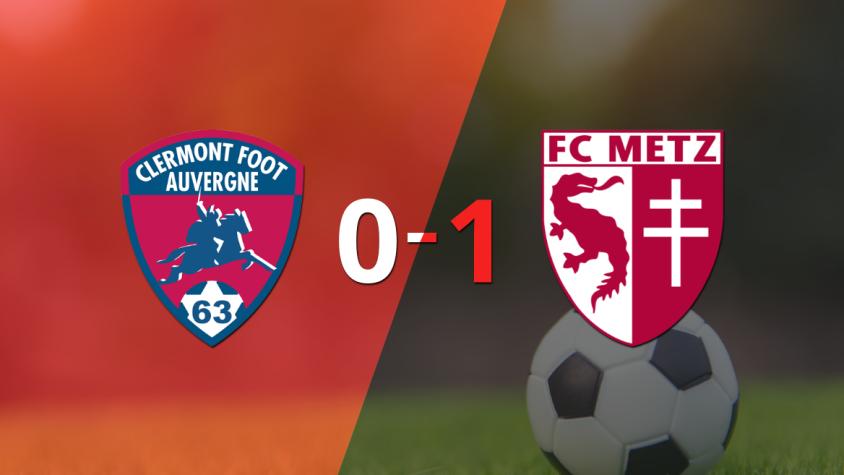 Clermont Foot cayó en casa frente a Metz 1-0