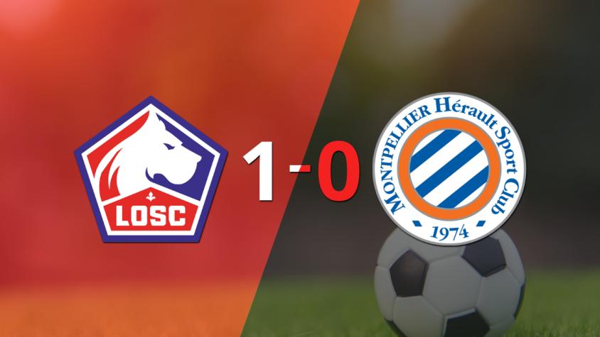 En su casa Lille derrotó a Montpellier 1 a 0