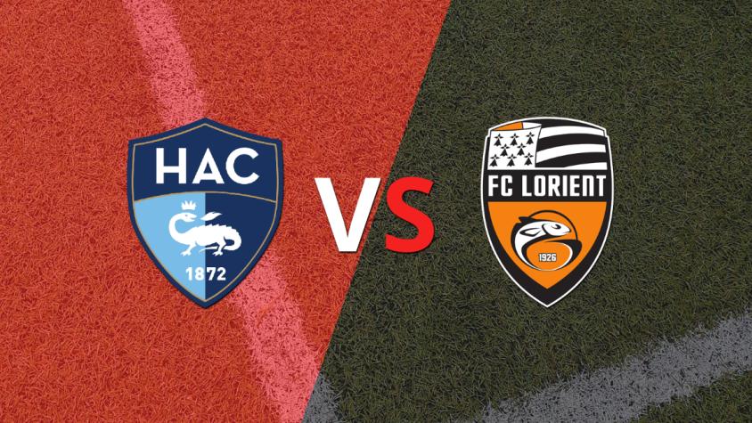 Le Havre AC y Lorient se miden por la fecha 4