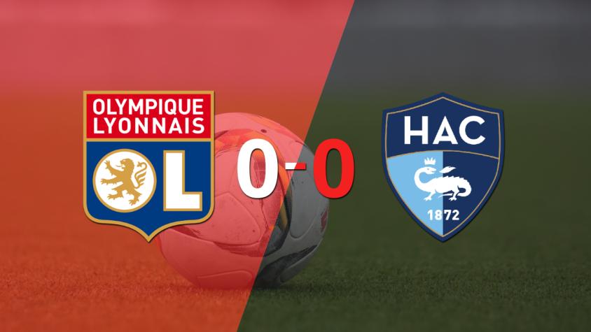 Cero a cero terminó el partido entre Olympique Lyon y Le Havre AC