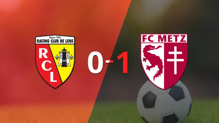 Lens cayó en casa frente a Metz 1-0