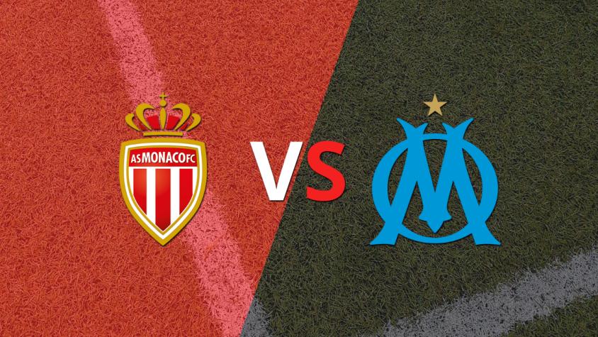 Mónaco gana a Olympique de Marsella por 3-2 en el estadio Stade Louis II