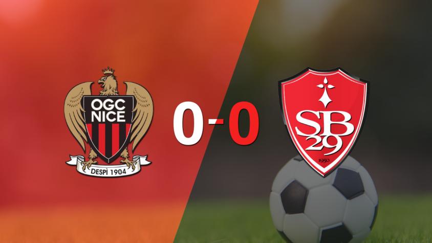 Nice y Stade Brestois empataron sin goles