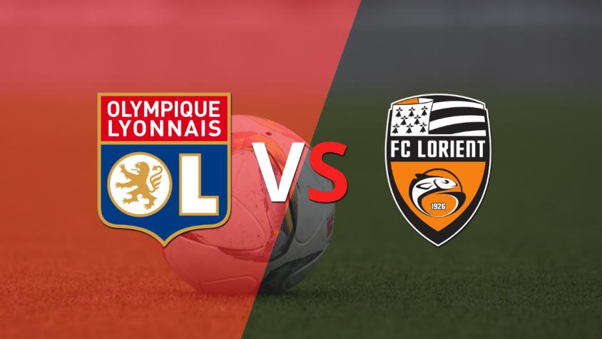 Olympique Lyon saldrá a buscar los puntos ante Lorient para salir del fondo de la tabla
