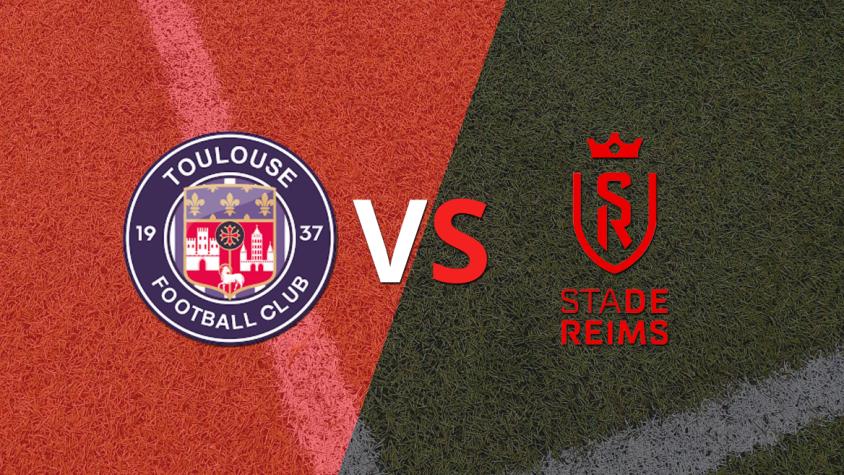 Toulouse logra el empate momentáneo frente a Stade de Reims