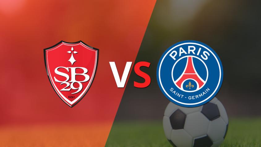 PSG gana a Stade Brestois por 3 a 2