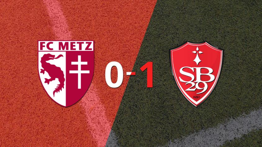 Stade Brestois se impuso con lo justo ante Metz