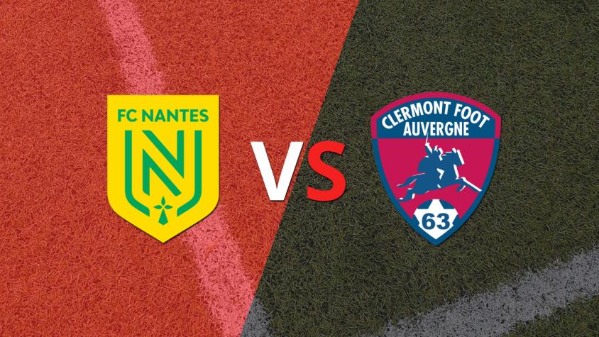 Clermont Foot se enfrenta ante Nantes con la ilusión de salir del fondo la tabla