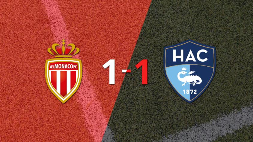 Un autogol de Youssouf Fofana salvó a Le Havre AC de perder con Mónaco