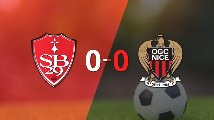Stade Brestois y Nice empataron sin goles